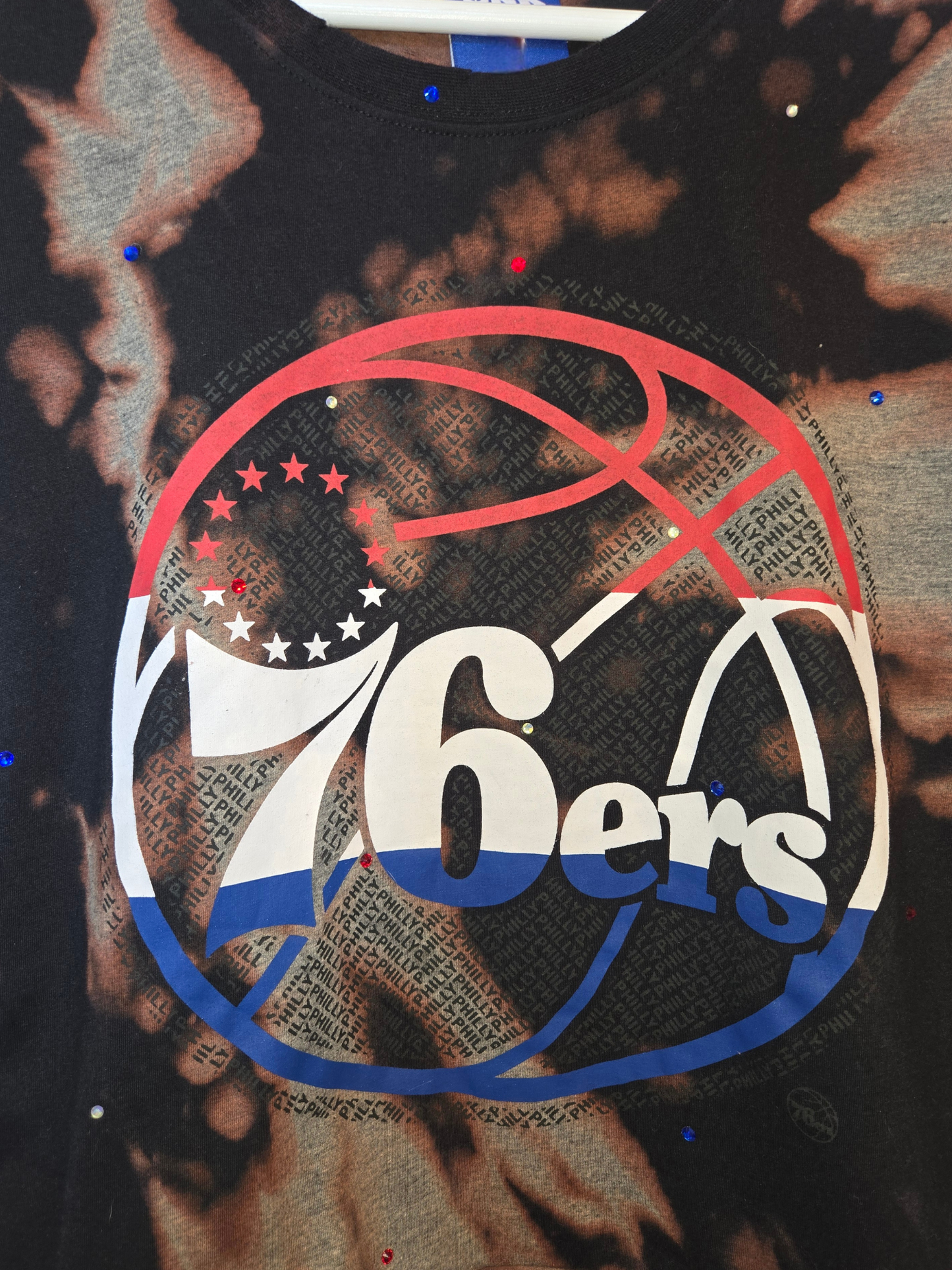 Philadelphia 76ers Crop Top - XL