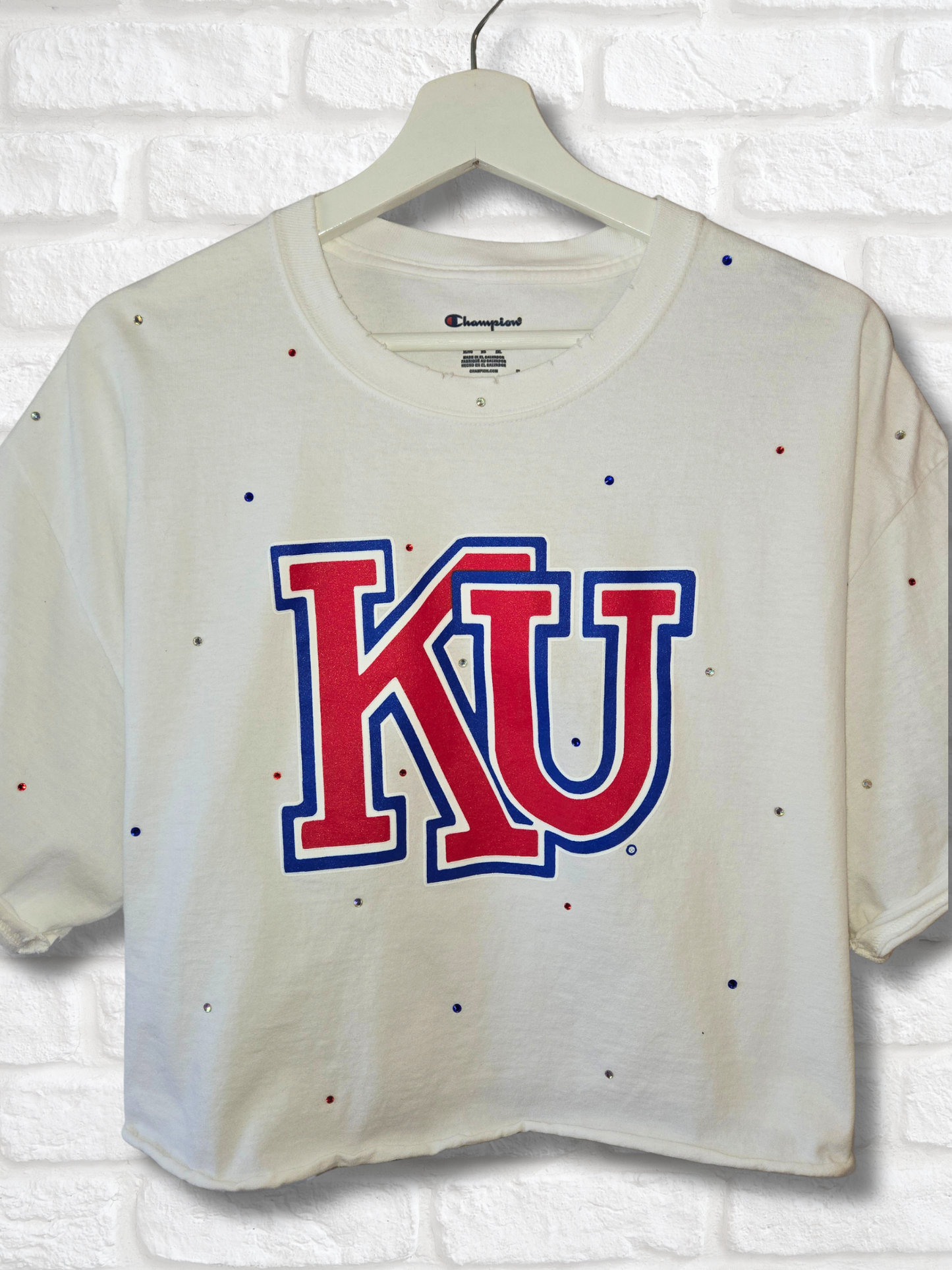 Kansas Jayhawks Crop Top