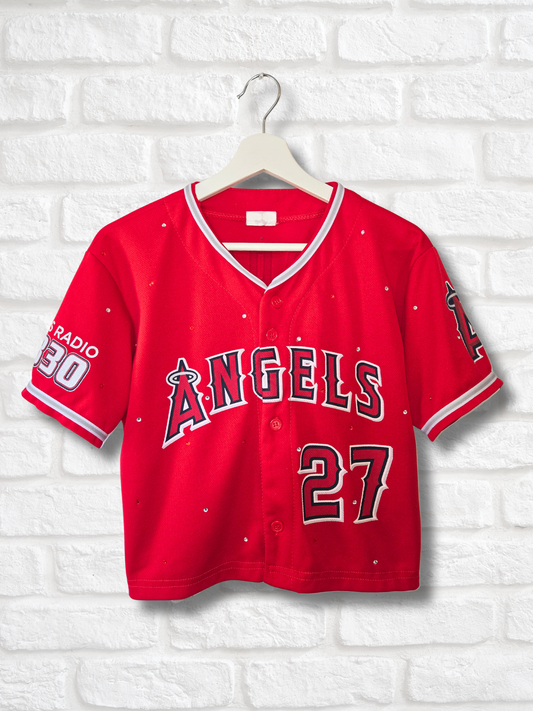 Los Angeles Angels Crop Jersey