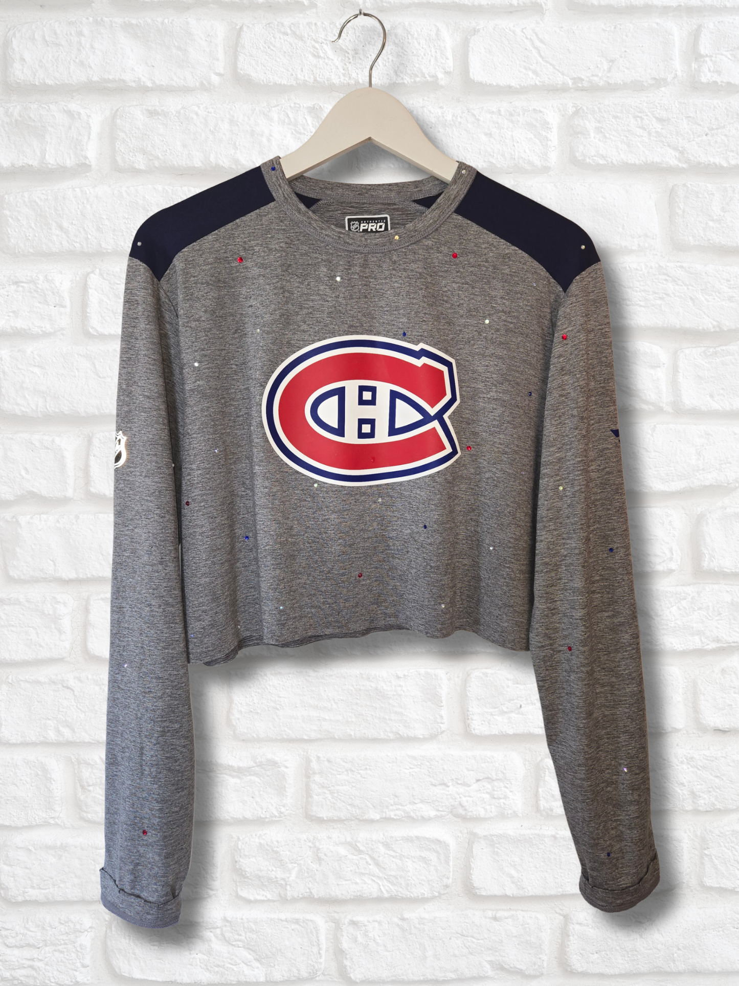 Montreal Canadiens Crop Top - Medium