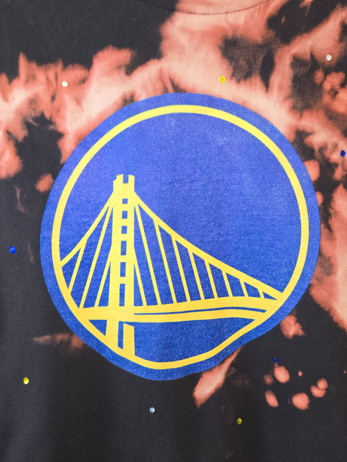 Golden State Warriors Crop Top- Large