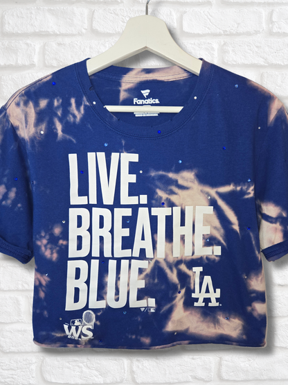 Los Angeles Dodgers Crop Top