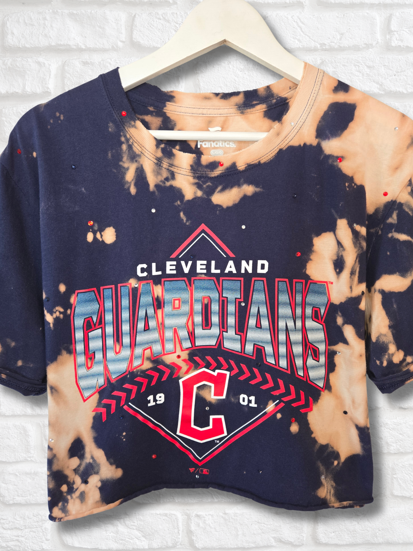 Cleveland Guardians Crop Top  - Large