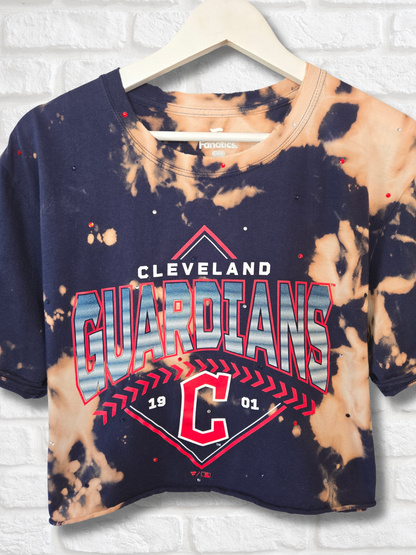 Cleveland Guardians Crop Top  - Large