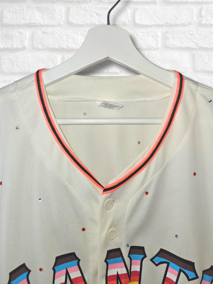 San Francisco Giants Pride Crop Jersey - Medium