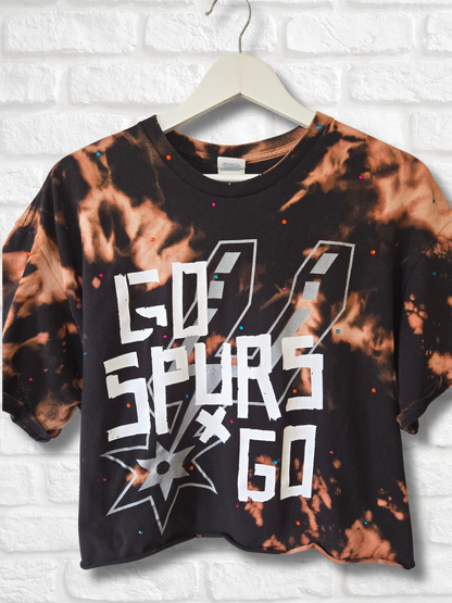 San Antonio Spurs Crop Top- XL