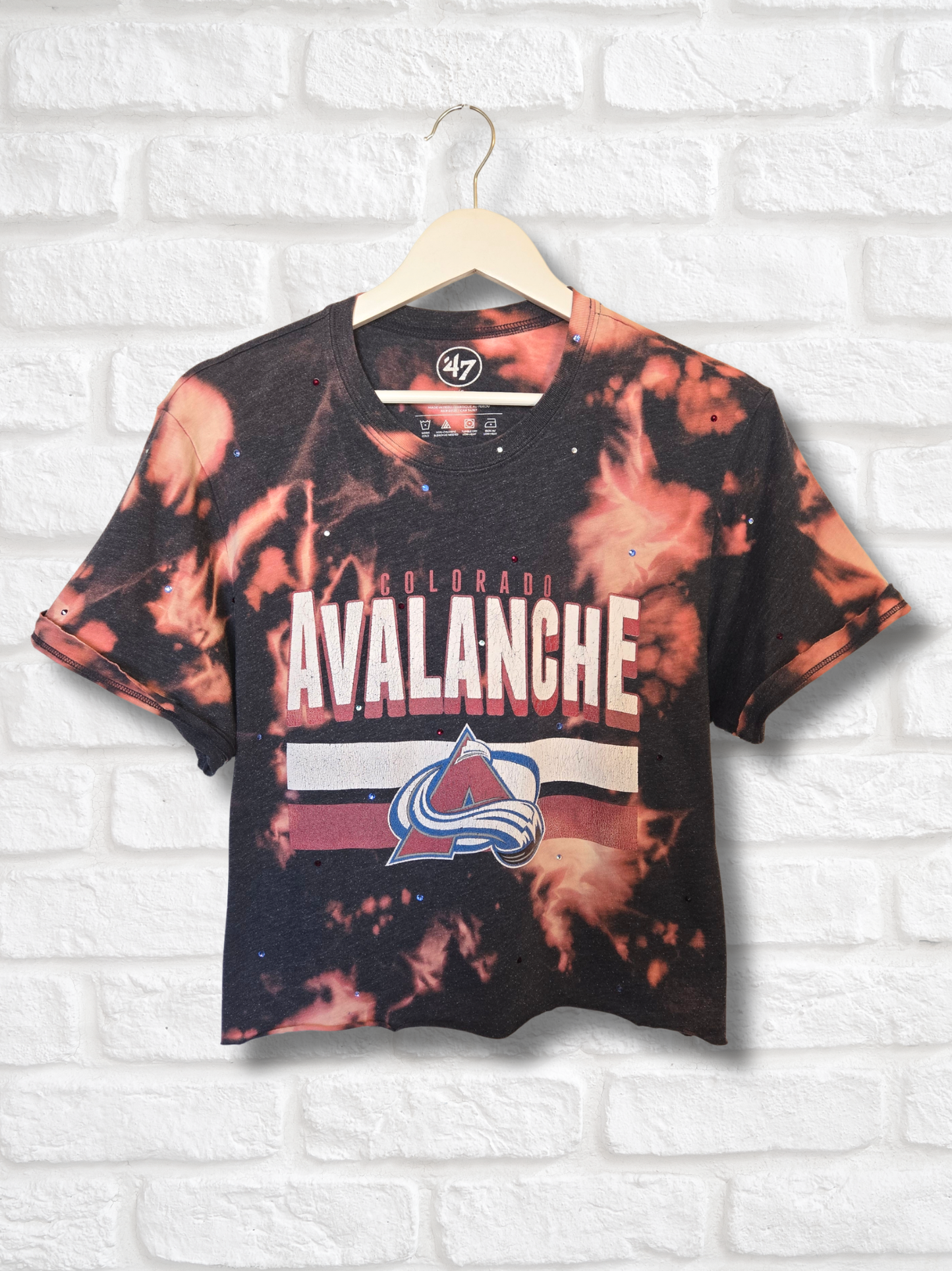 Colorado Avalanche Crop Top- Large