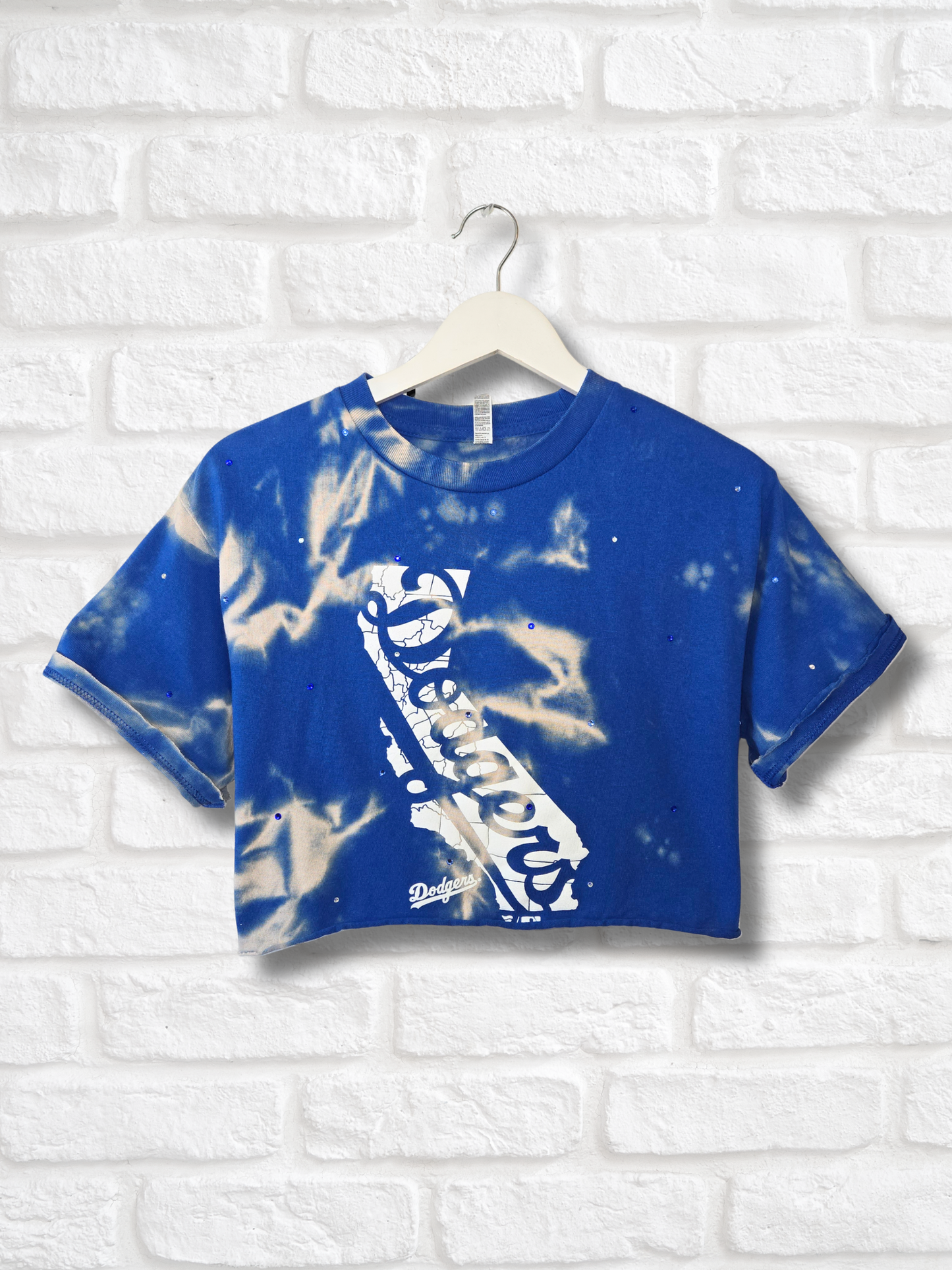 Los Angeles Dodgers Crop Top- Medium