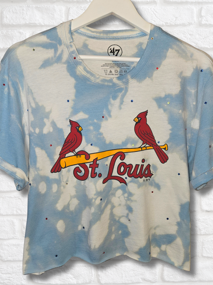 St. Louis Cardinals Crop Top- Large