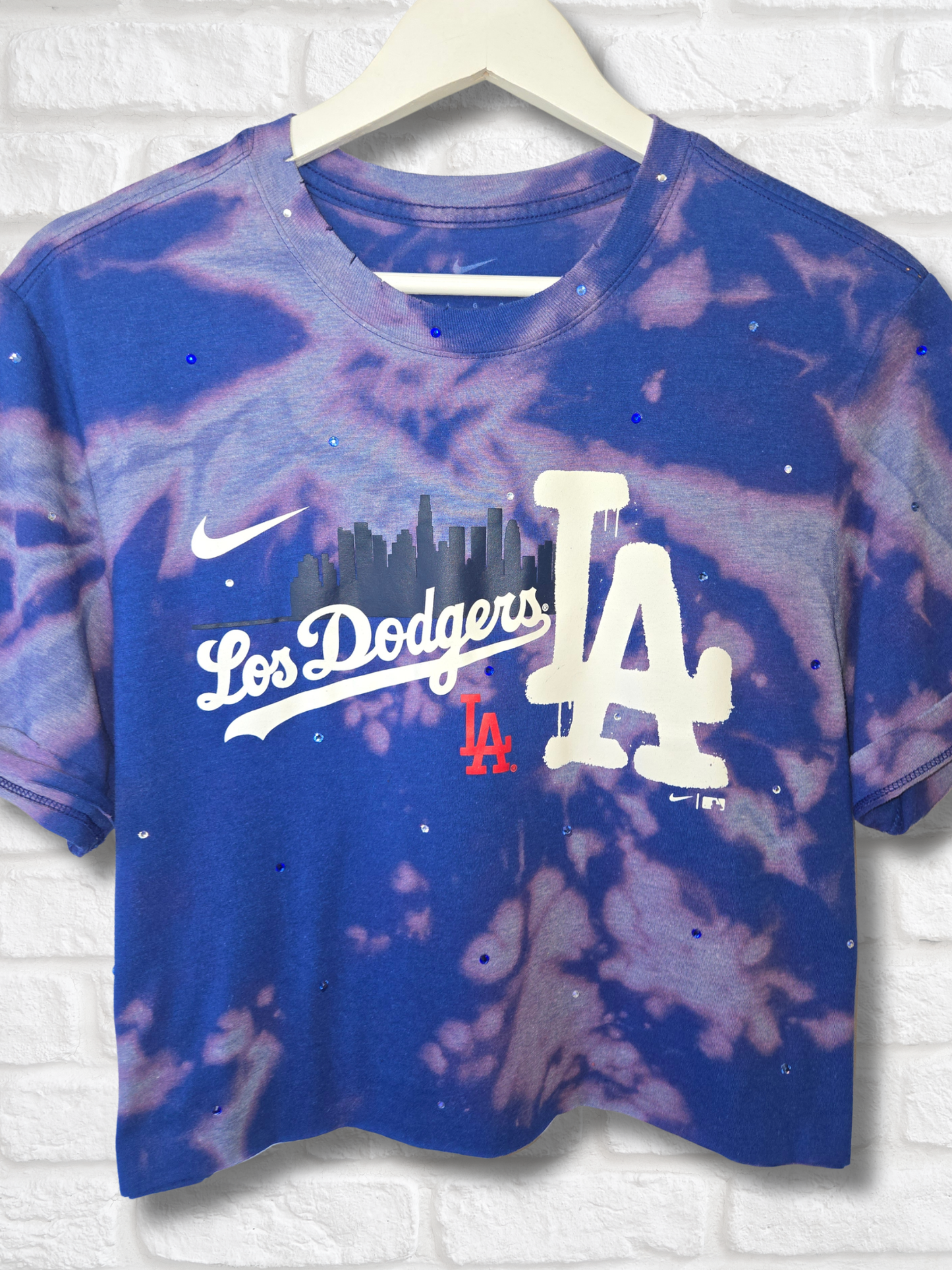 Los Angeles Dodgers Crop Top  - Large