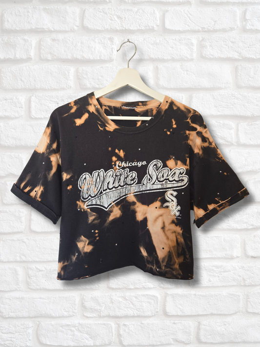 Chicago White Sox Crop Top- Large