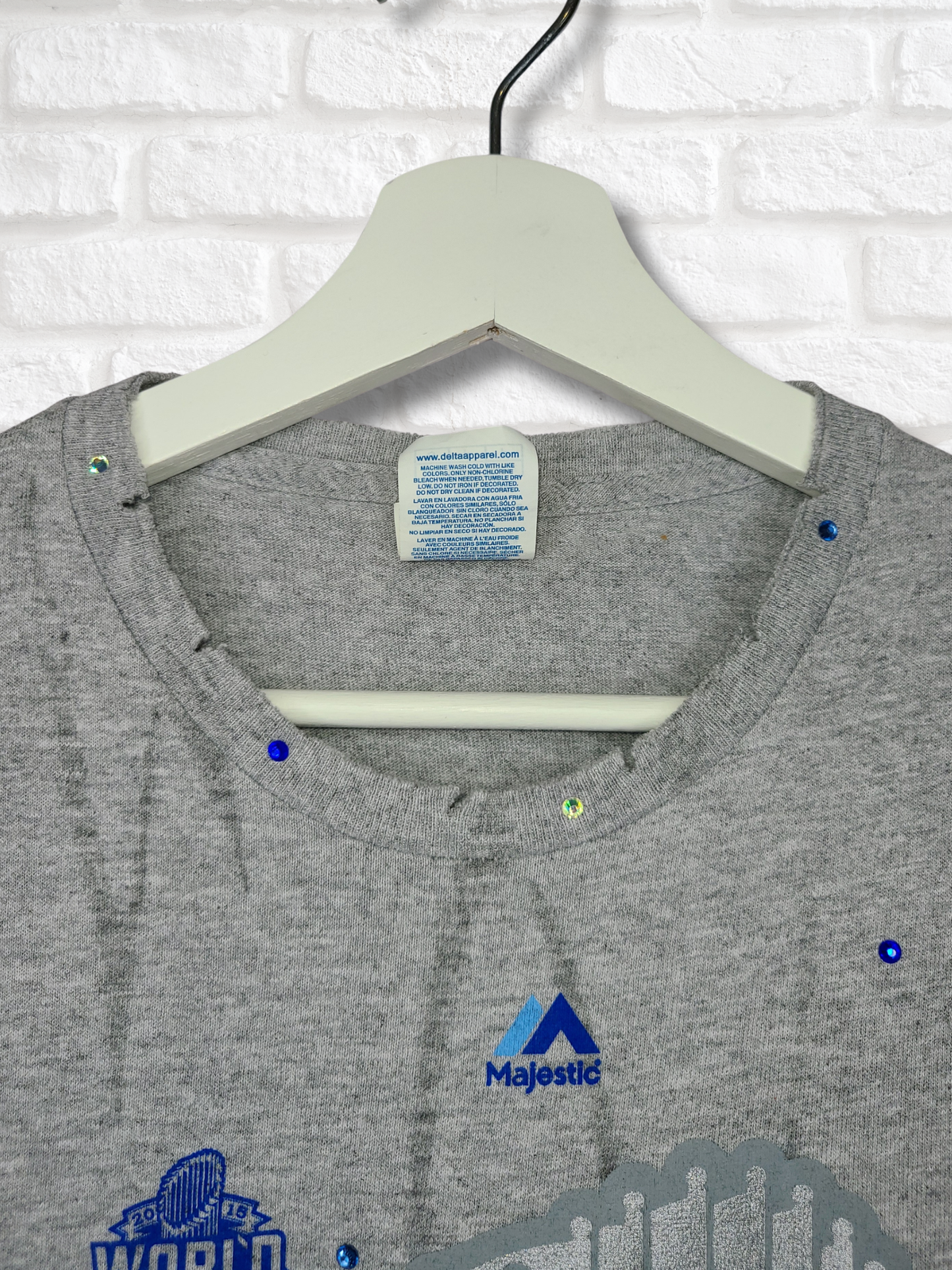 Kansas City Royals Crop Top- Small