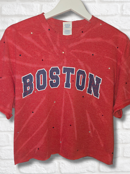 Boston Red Sox Crop Top- Large