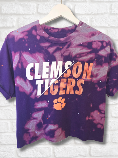 Clemson Tigers Crop Top- Large
