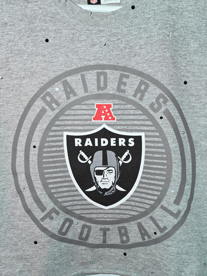 Las Vegas Raiders Crop Top- Medium