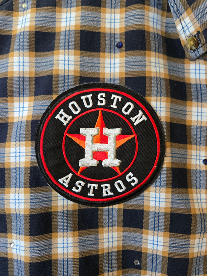 Astros HK Crop Flannel