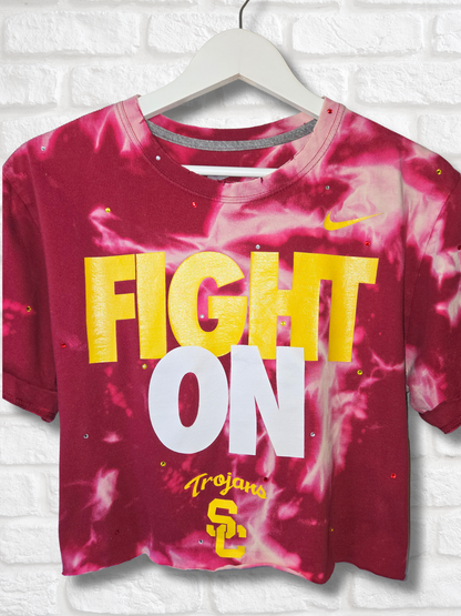 USC Trojans Crop Top- Medium