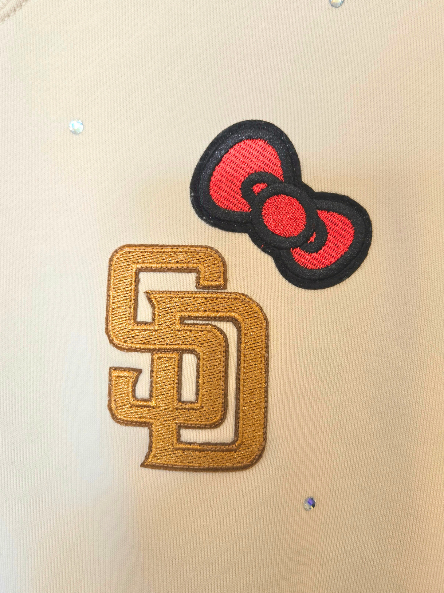 San Diego Padres HK Crop Zip-Up Sweatshirt