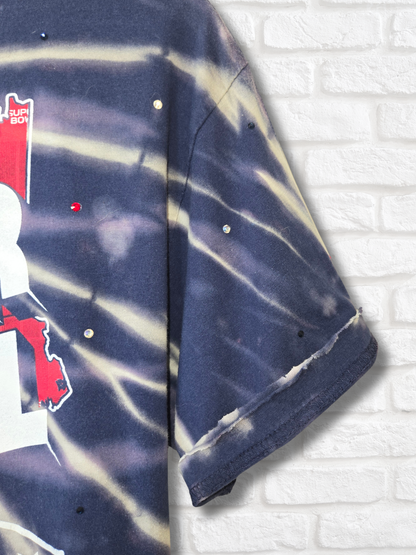 New England Patriots Crop Top- Large
