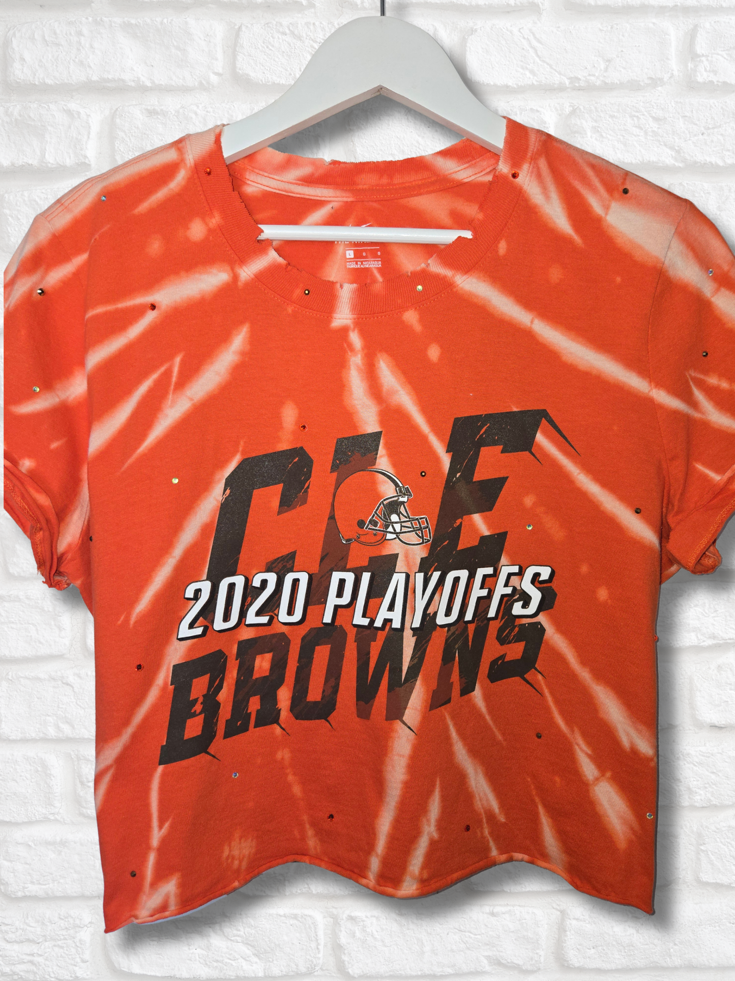 Cleveland Browns Crop Top- M/L