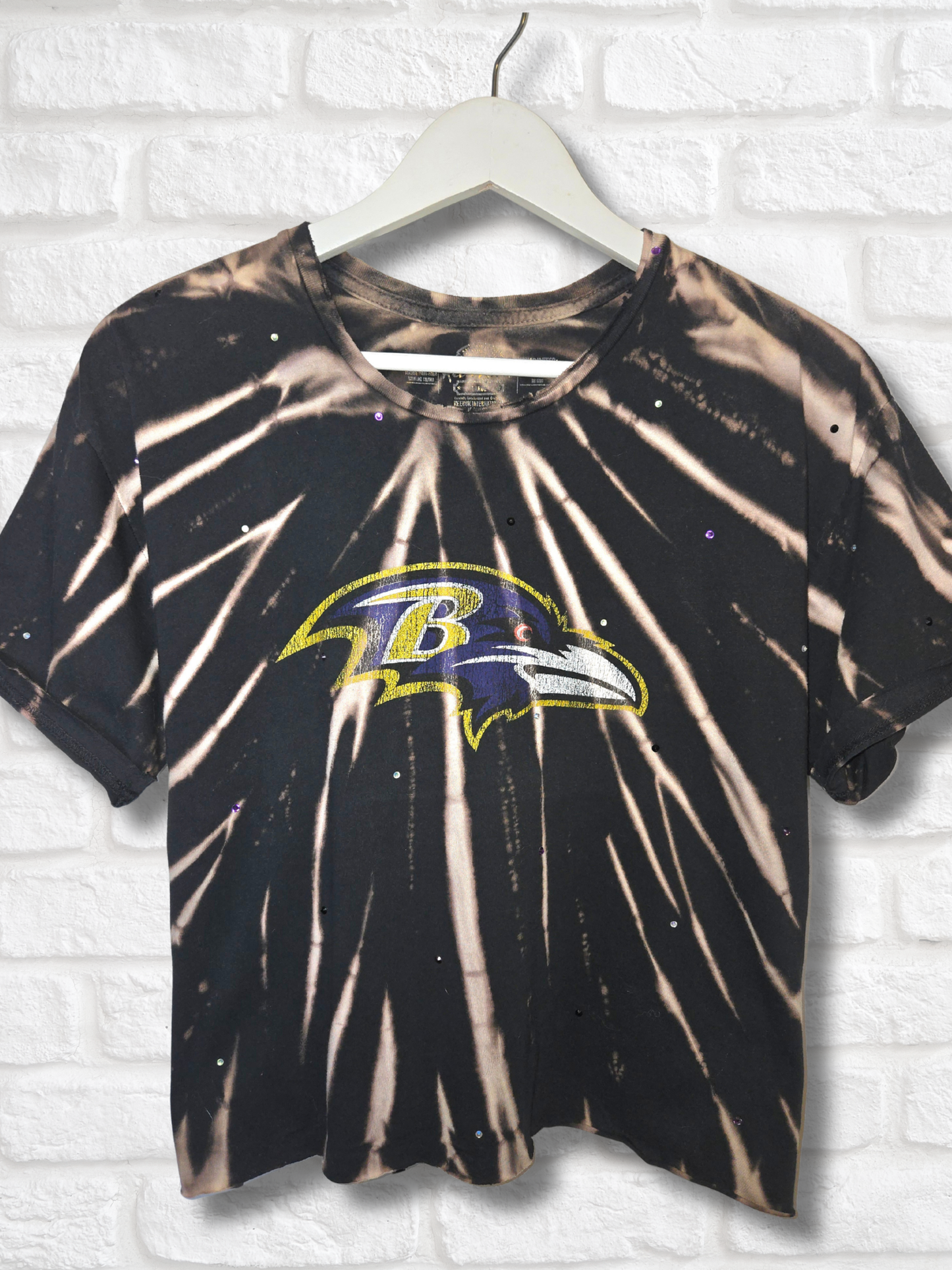 Baltimore Ravens Crop Top- Large
