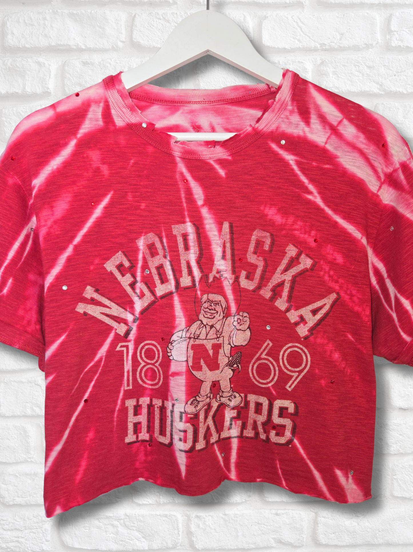 Nebraska Cornhuskers Crop Top- Medium