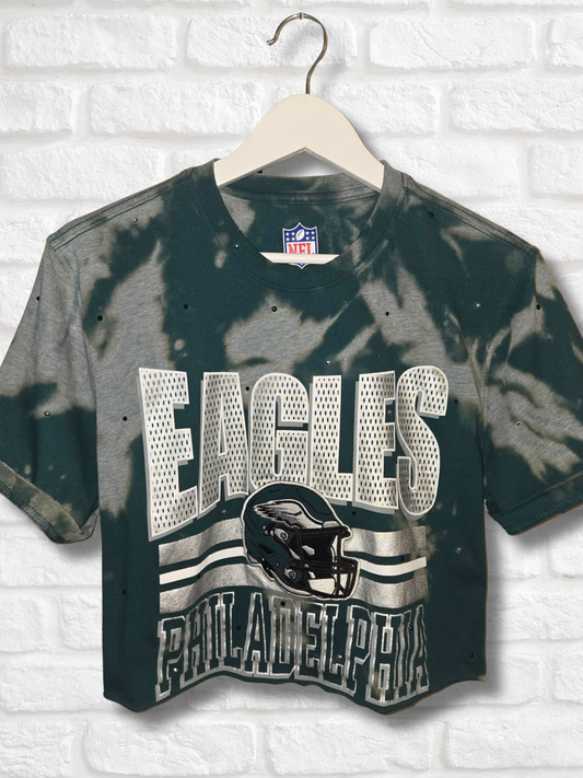 Philadelphia Eagles Crop Top- Medium