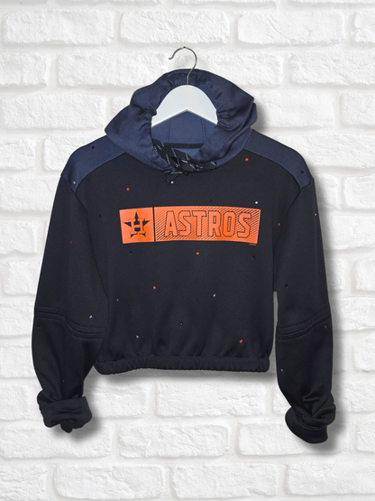 Houston Astros Crop Hoodie- Medium