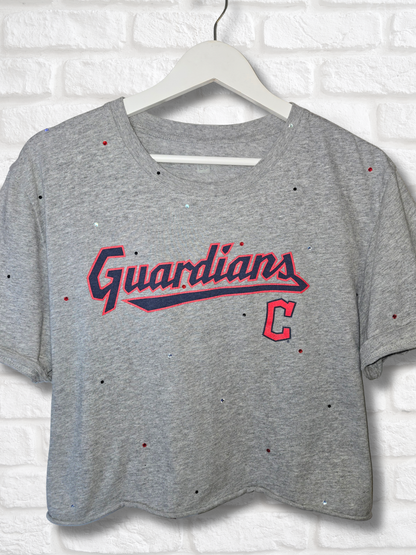 Cleveland Guardians Crop Top  - Large