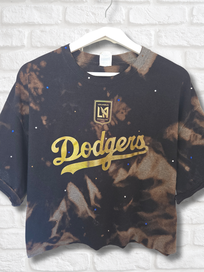 Los Angeles Dodgers Crop Top- XL