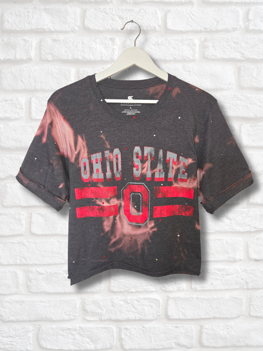 Ohio State Buckeyes Crop Top- Large
