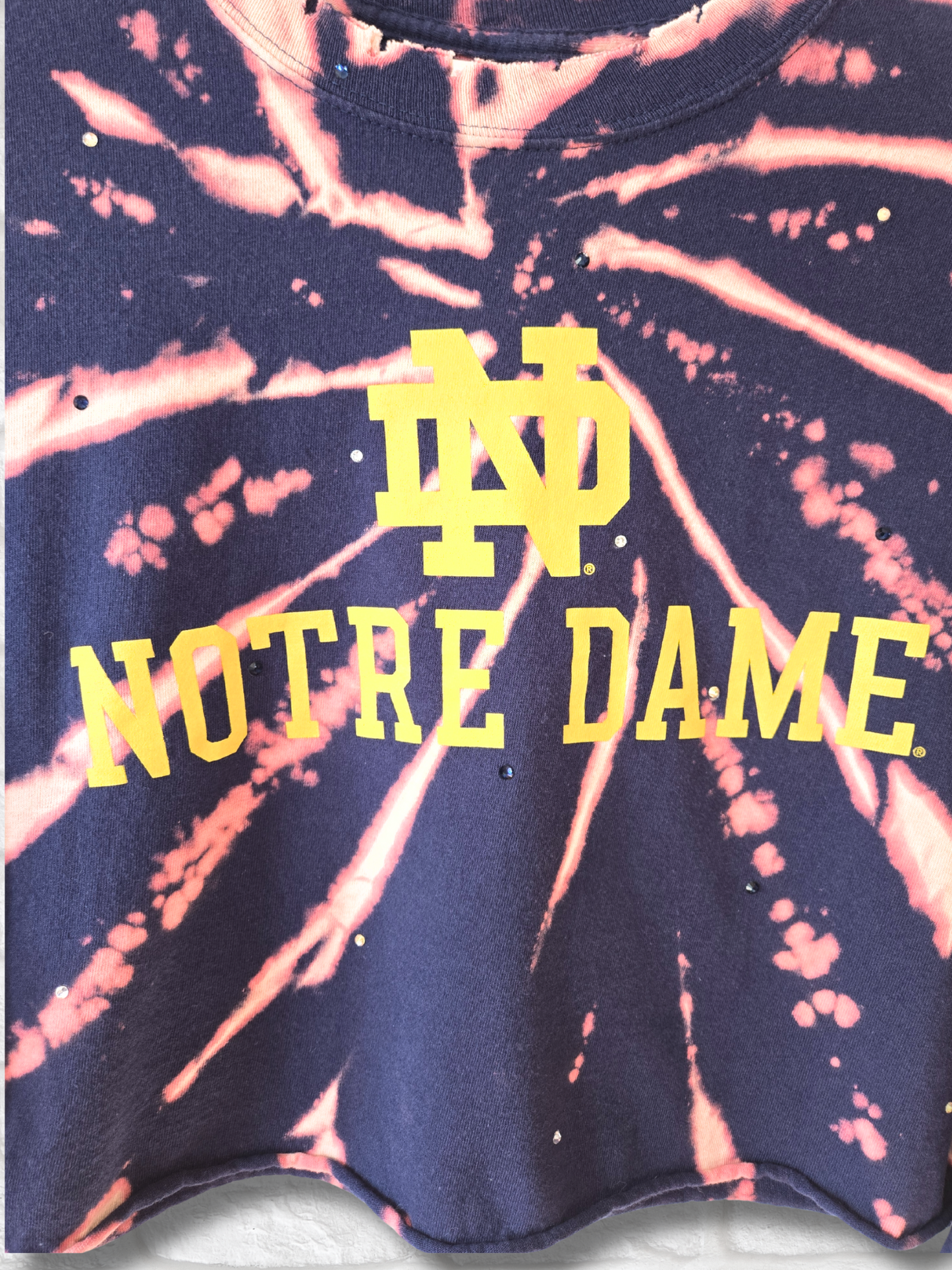 Notre Dame Fighting Irish Crop Top
