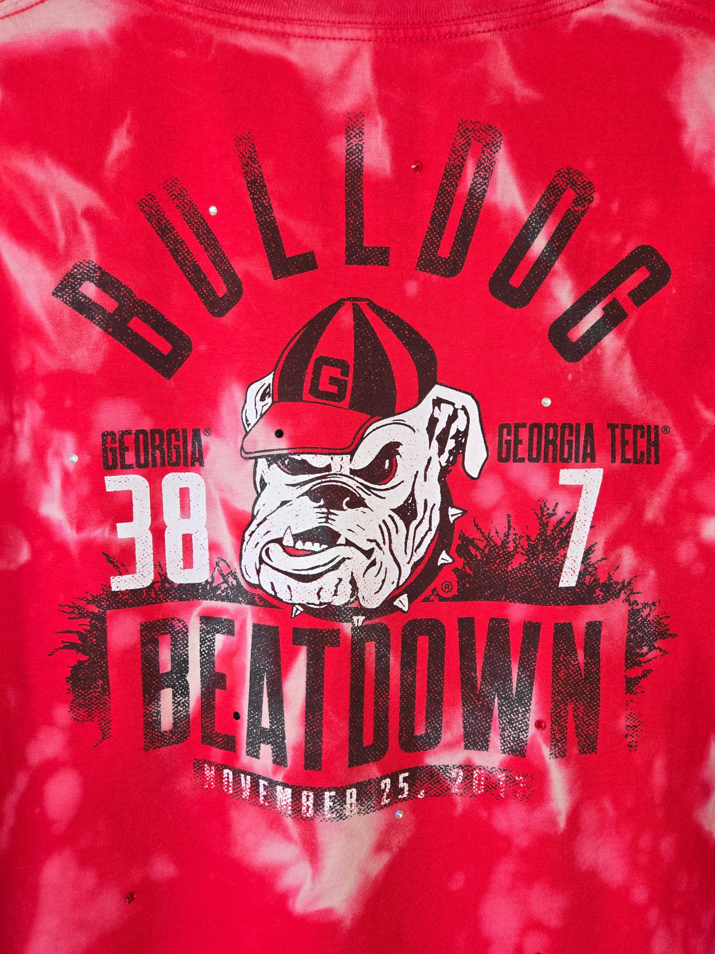 Georgia Bulldogs Crop Top