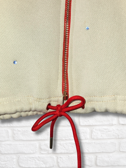 Buffalo Bills Crop Zip-Up Sweatshirt