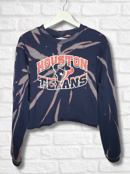 Houston Texans Crop Sweatshirt