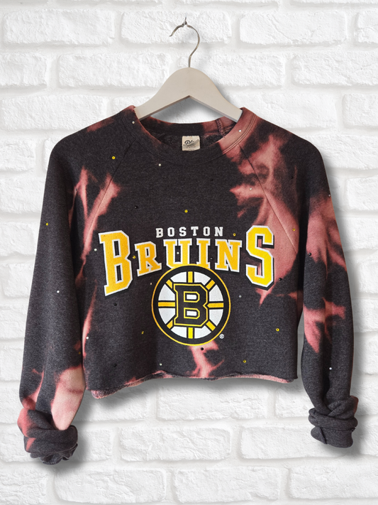 Boston Bruins Crop Sweatshirt