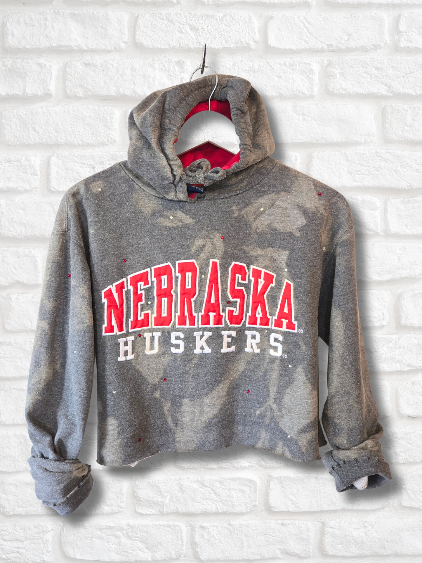 Nebraska Cornhuskers Crop Hoodie