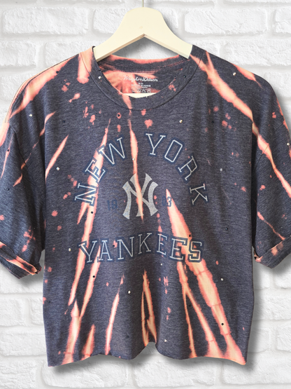 New York Yankees Crop Top - Large