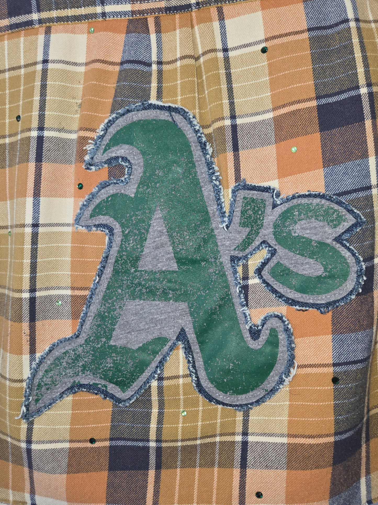 Athletics Crop Flannel
