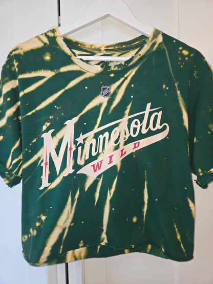 Minnesota Wild Crop Top - Large