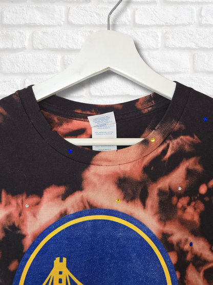 Golden State Warriors Crop Top- Large