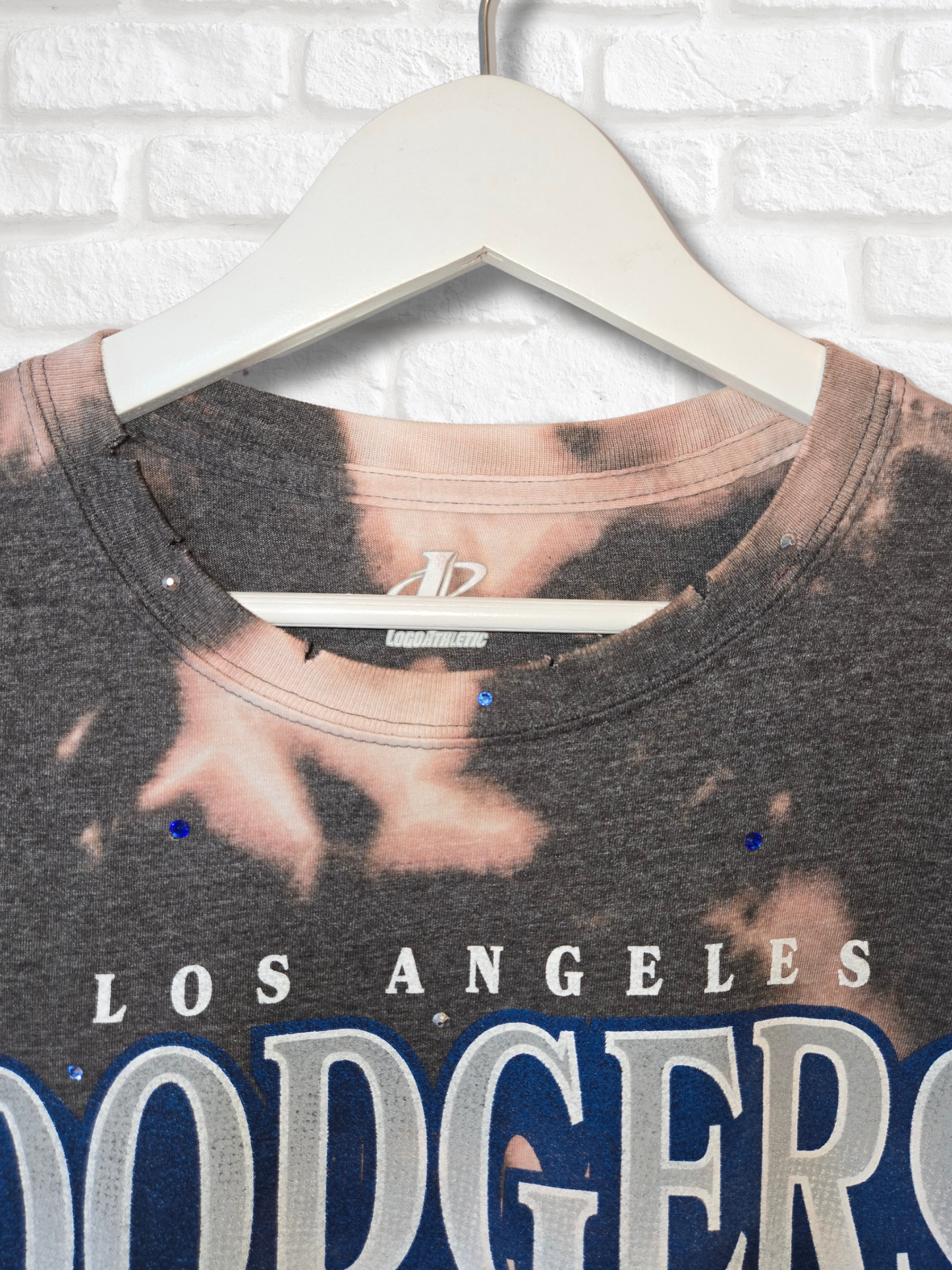 Los Angeles Dodgers Crop Top  - Large