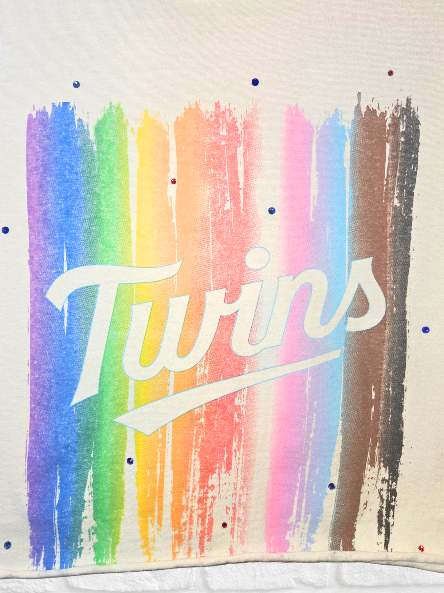Minnesota Twins Pride Crop Top - Medium