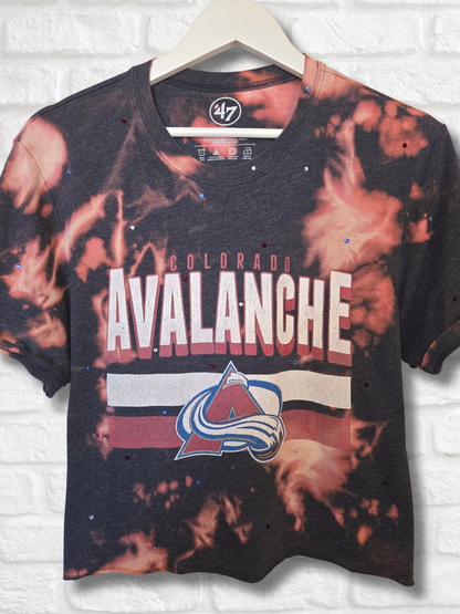 Colorado Avalanche Crop Top- Large