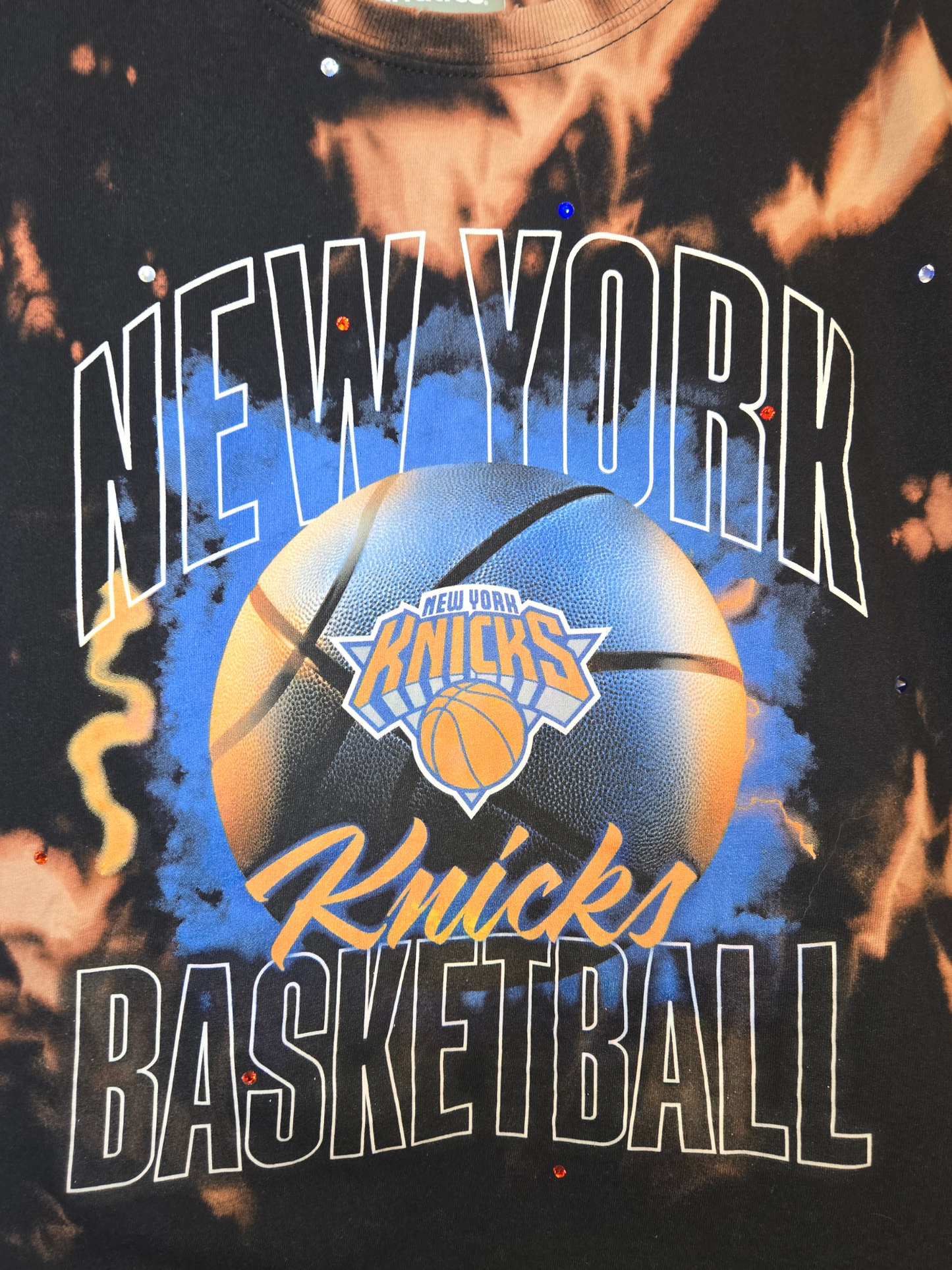 New York Knicks Crop Top -Large