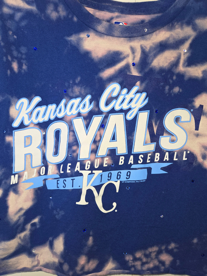 Kansas City Royals Crop Top - Medium