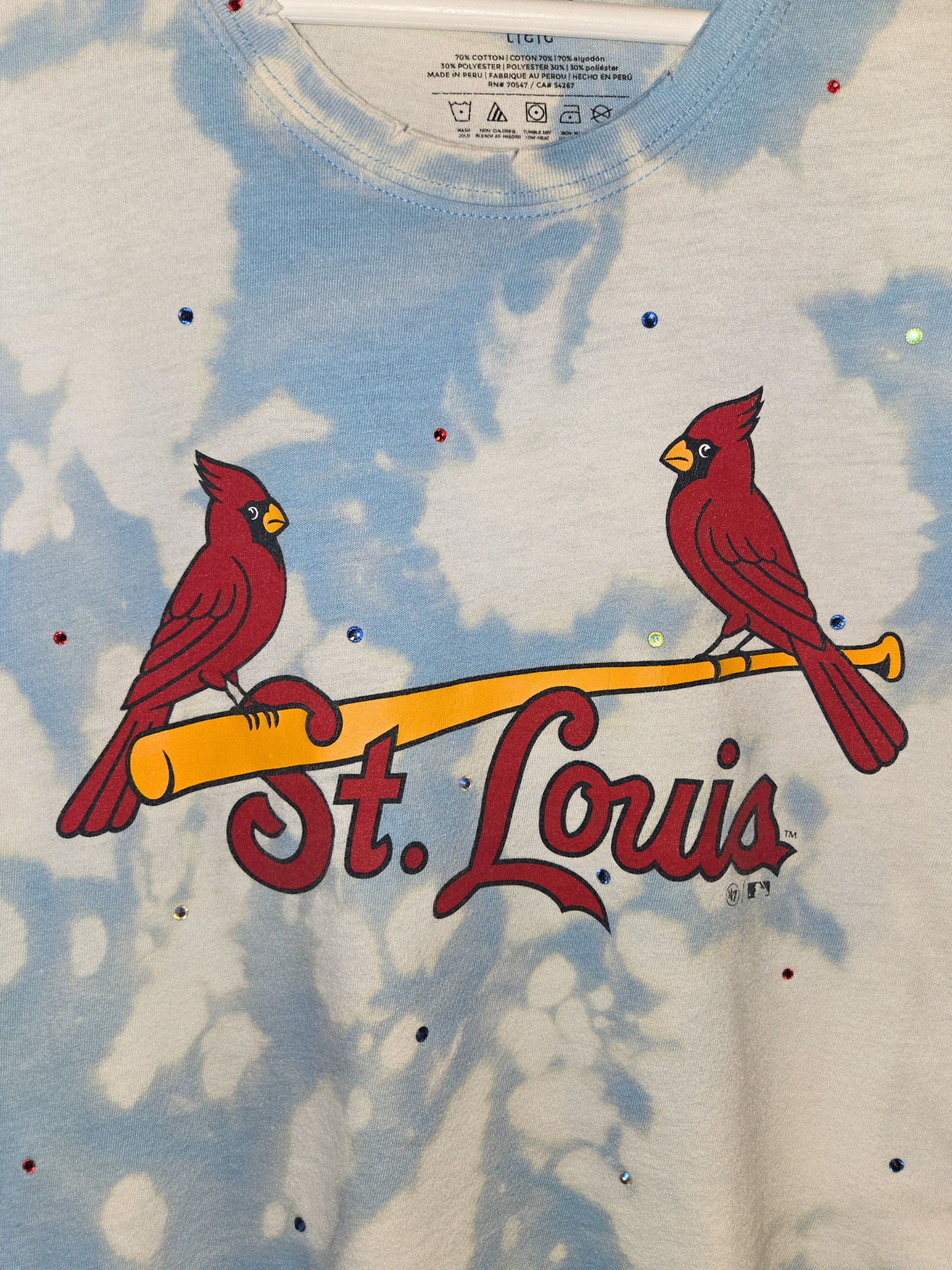 St. Louis Cardinals Crop Top- Large