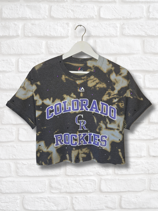 Colorado Rockies Crop Top- Medium