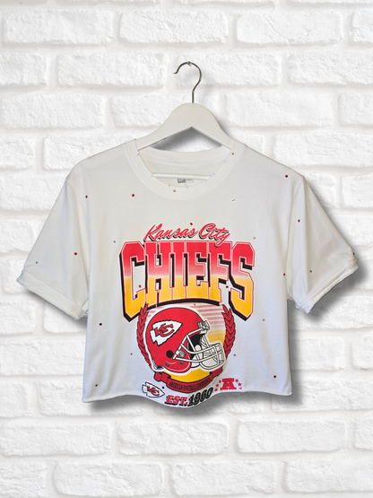 Kansas City Chiefs Crop Top