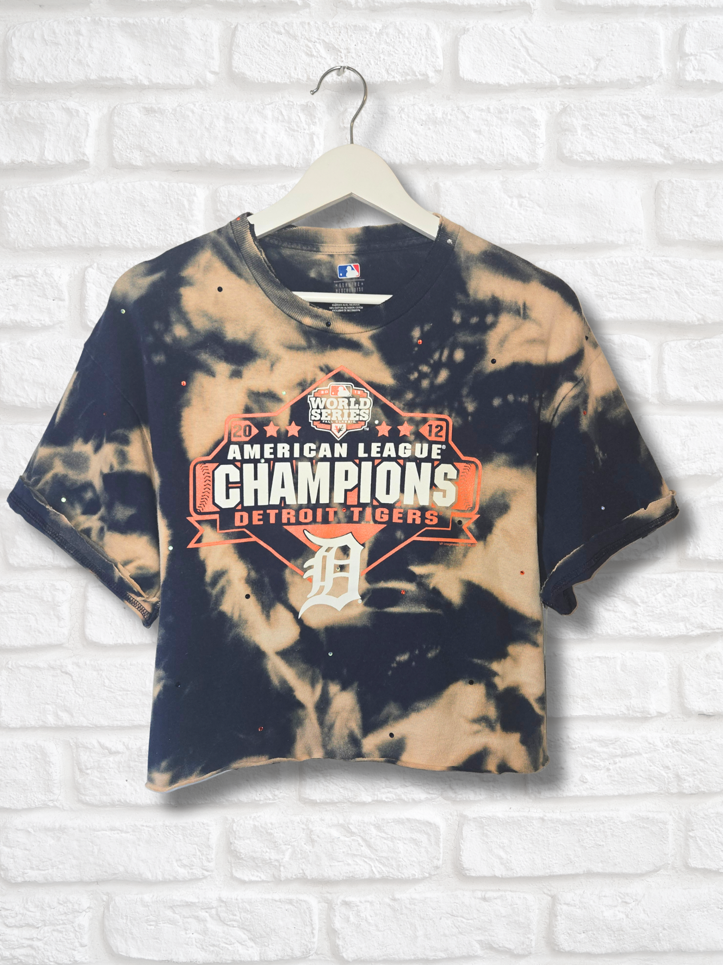 Detroit Tigers Crop Top- Large